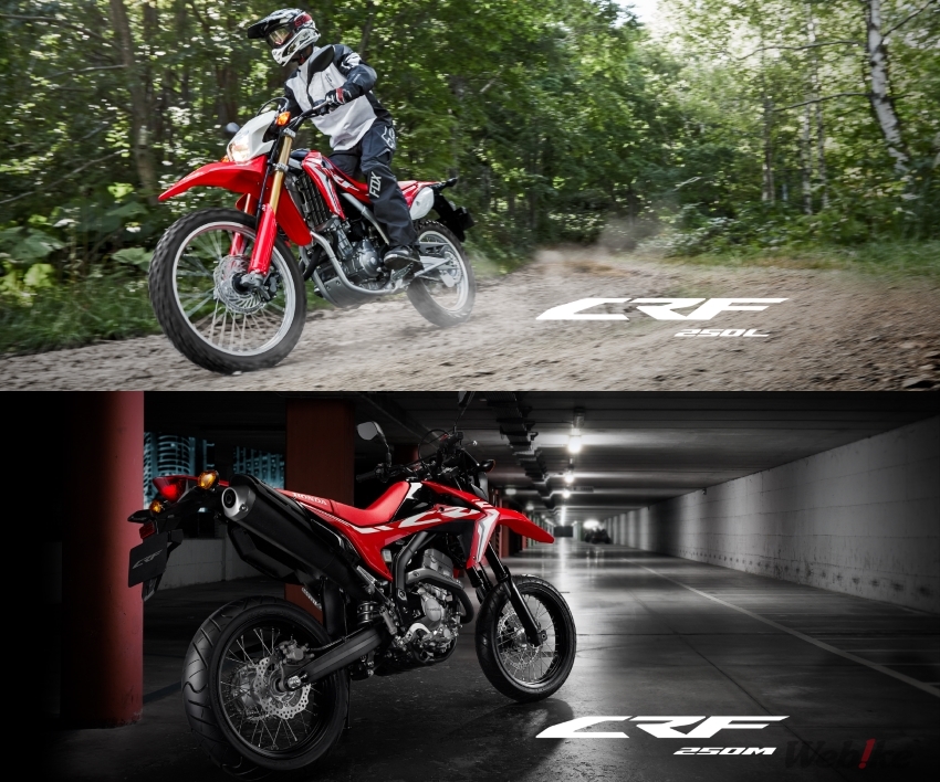 輕型越野新星 HONDA「CRF250L／M」