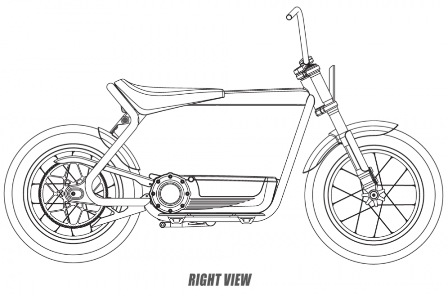 rancangan-desain-skuter-elektrik-harley-davidson