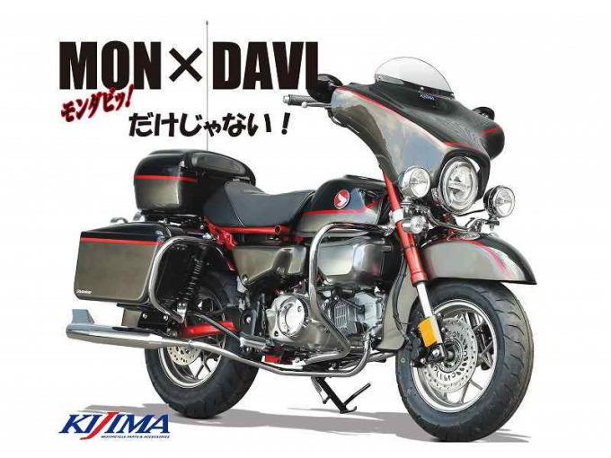 不止MONDAVI超人气“MONKEY 125”改装零件新登场！