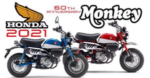 HONDA 2021年式“MONKEY 125”美国亮相!