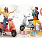 Vespa 2021年式“LX125 i-get”珊瑚红新色登场!