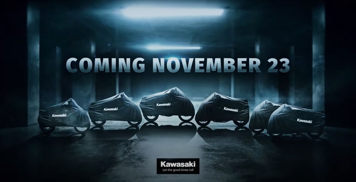重磅預告！KAWASAKI將於11/23公布六款新車