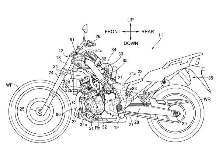 HONDA也要機械增壓？超激「Africa Twin」專利圖曝光！