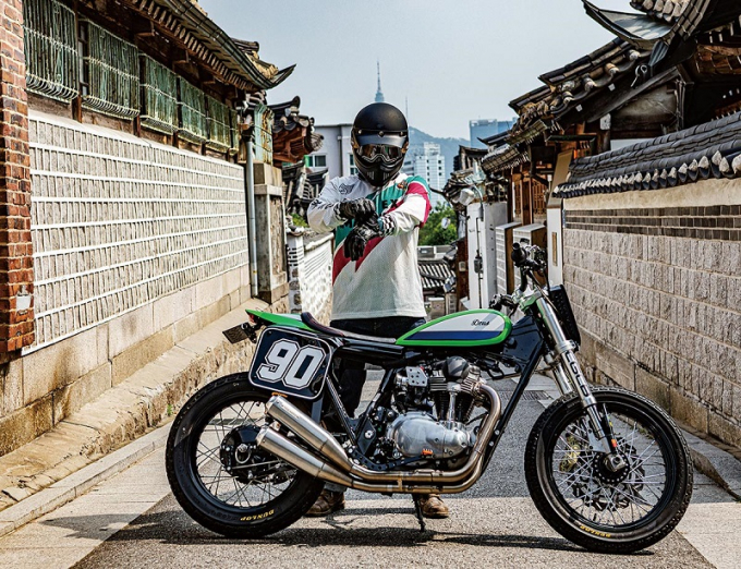 Flat Tracker風格採用！KAWASAKI「W800」改裝款