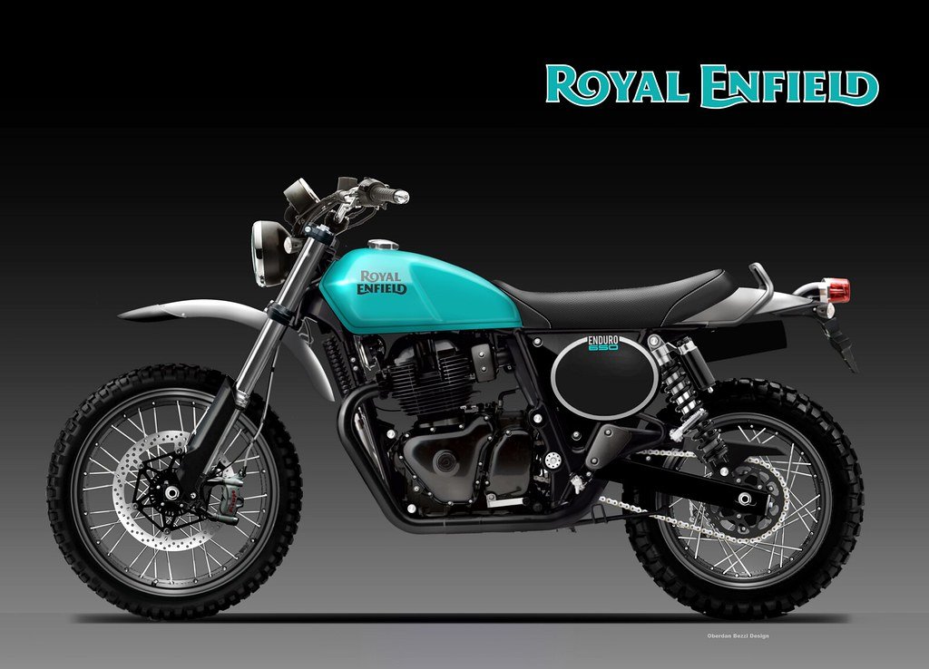 皇家耐力式樣！Royal Enfield「650 ENDURO」概念款