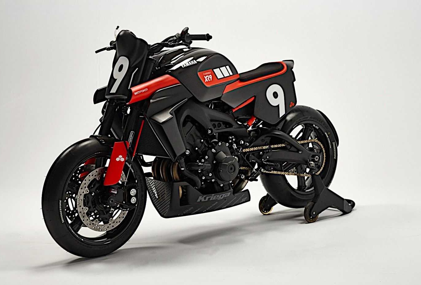 YAMAHA官方推出“MT-09／XSR900”碳纤维改装套件！