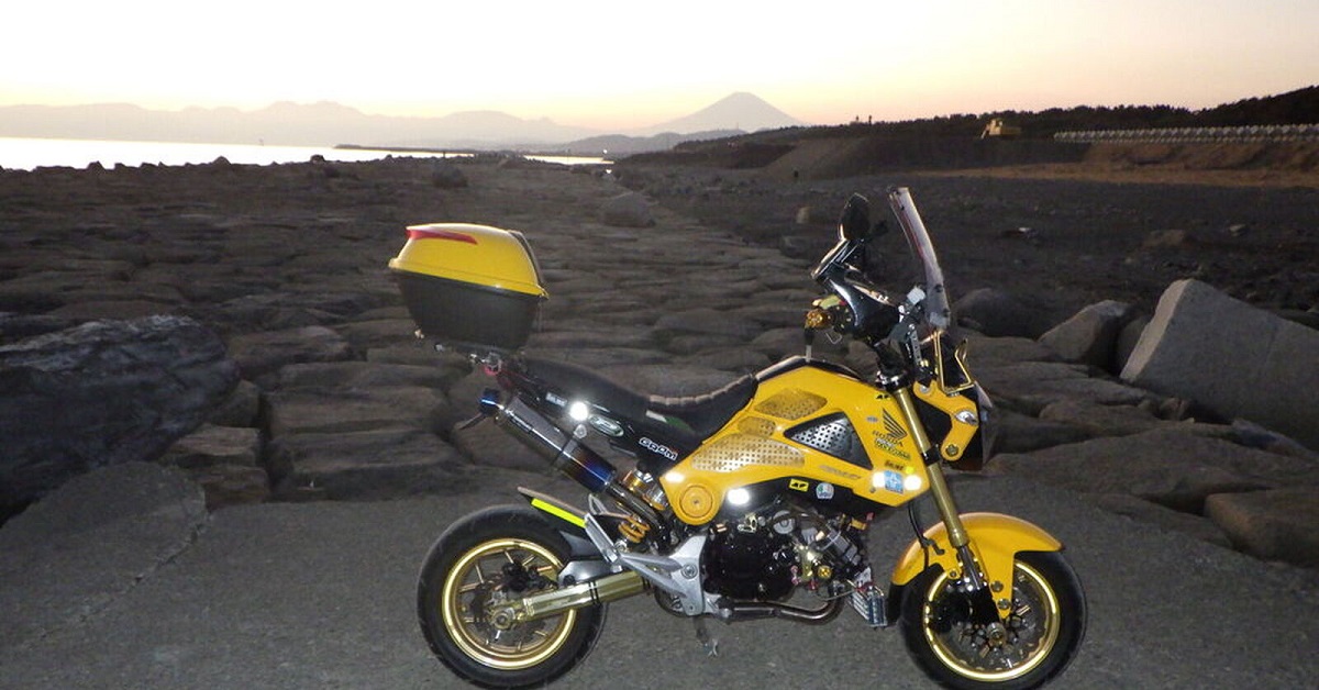 【骑车日记】骑着MSX 181去看日落！