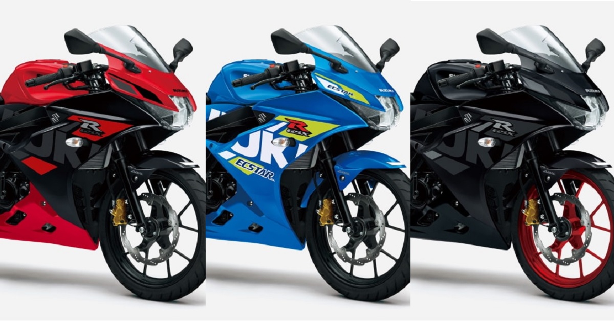 SUZUKI 2021年式“GSX-R125”日规新色上市