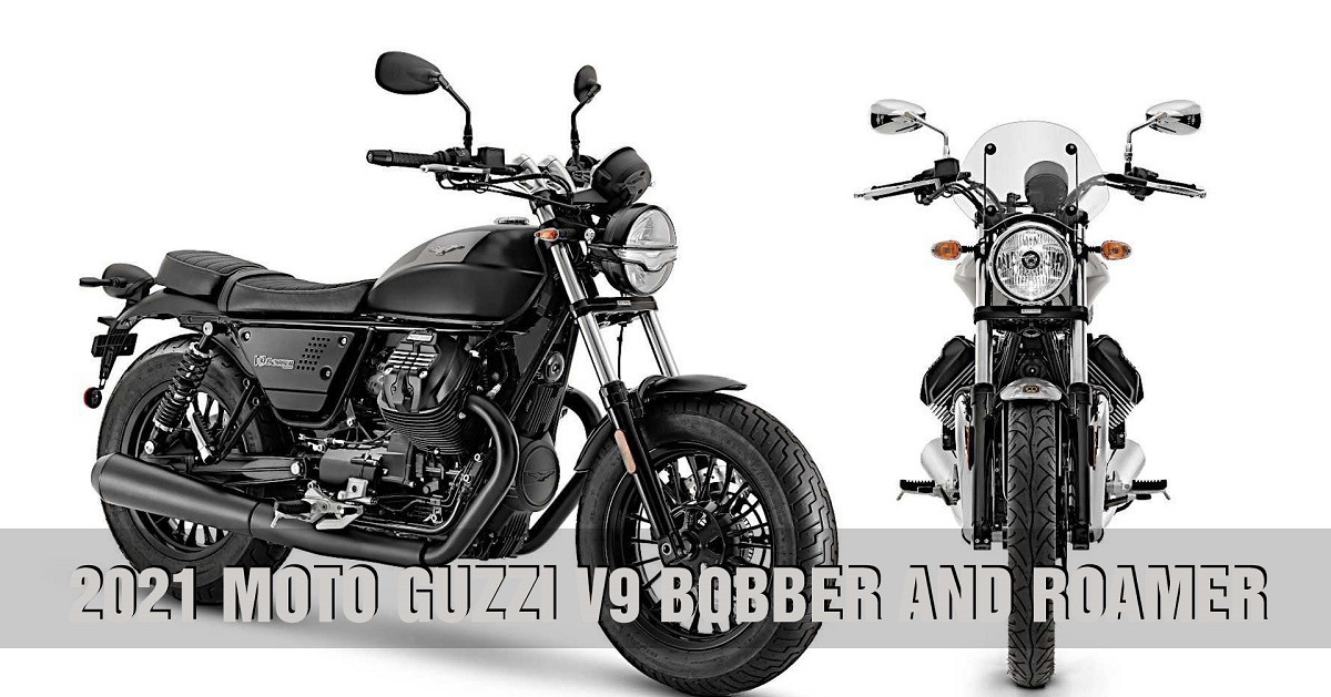 Moto Guzzi“V9 Bobber／Roamer”改款亮相！
