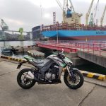 【骑车日记】穿着新车靴与Z1000来趟海港散策