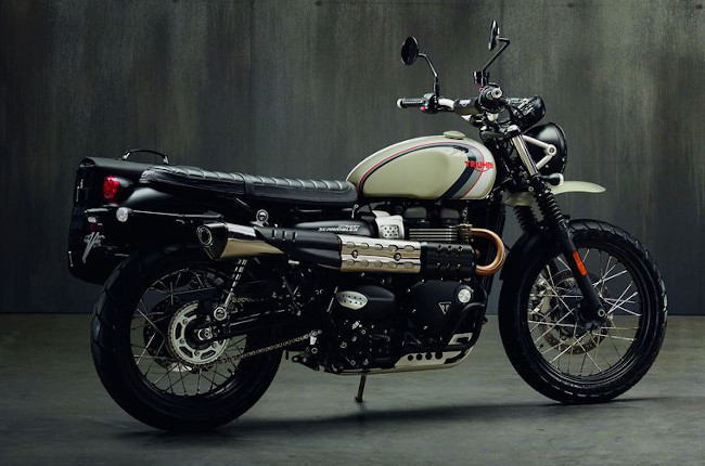 沙尘暴来袭！Triumph“Street Scrambler Sandstorm”2022年推出？