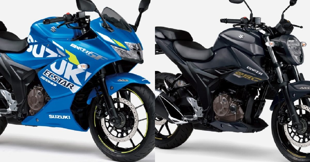 SUZUKI“GIXXER SF250／250”新色登场