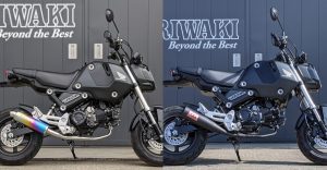 MORIWAKI推出「GROM」專用ZERO／MEGAPHONE全段排氣管