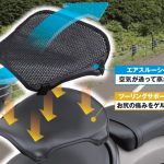 釋放屁股的熱!DAYTONA推出「透氣凝膠坐墊套」