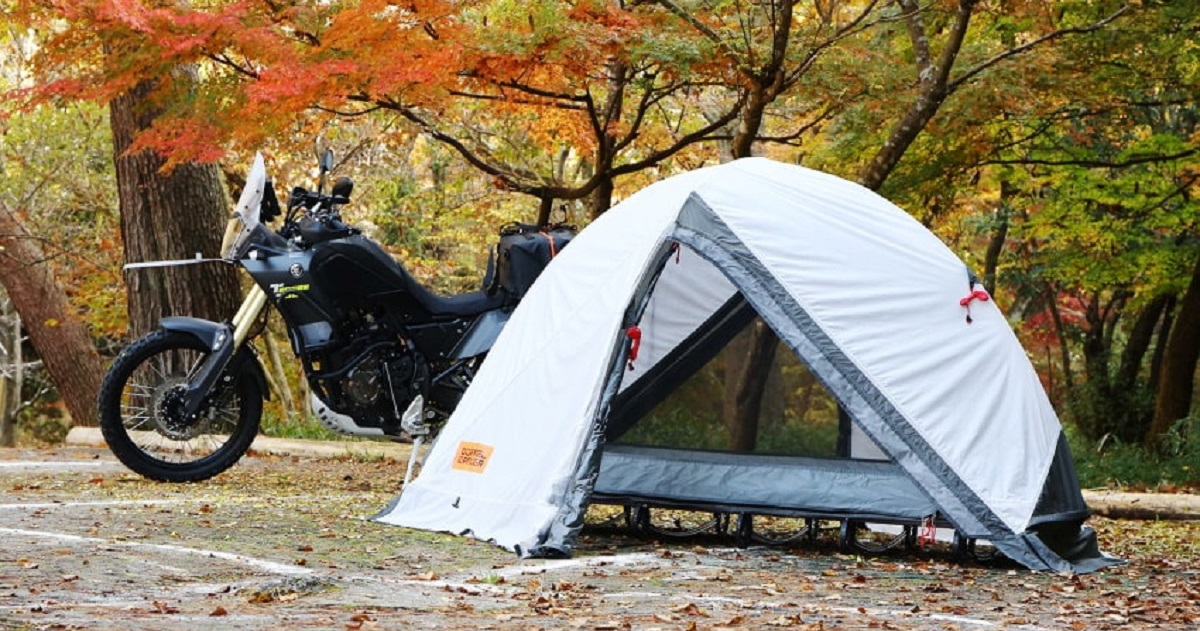 DOPPELGANGER推出“BIKE TOURING”骑士旅行帐篷
