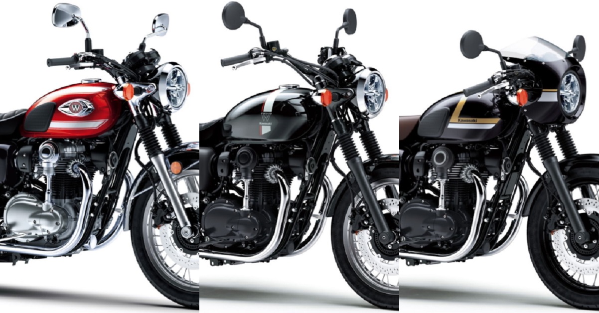 KAWASAKI「W800／STREET／CAFE」2022年式新色釋出