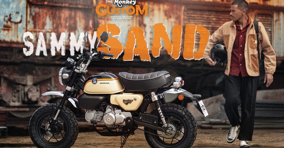 冒險猴變大了！HONDA「MONKEY 125 SAMMY SAND」