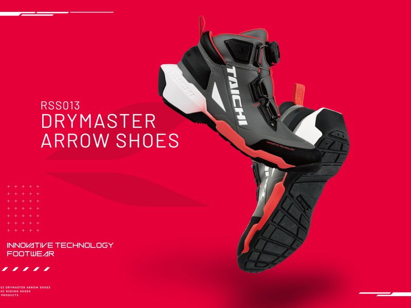 【RS TAICHI】RSS013 DRYMASTER 流行透氣防水車靴