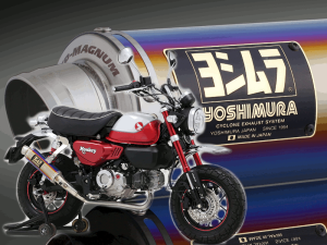 【YOSHIMURA】吉村Monkey 125(JB03)专用下绕式全段排气管上市啦!