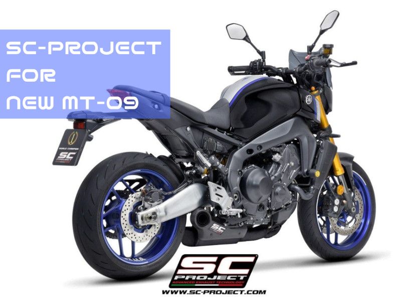 【SC-PROJECT】推出全新「MT-09」專用全段排氣管！