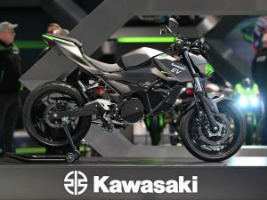 Kawasaki 歐洲EV Naked量產試作首次公開! 11月全整流罩版將公開!?預計2023年公開發售