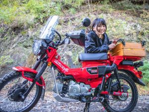 身高150cm的美環氏—林道初體驗獻給CT125/Hunter Cub