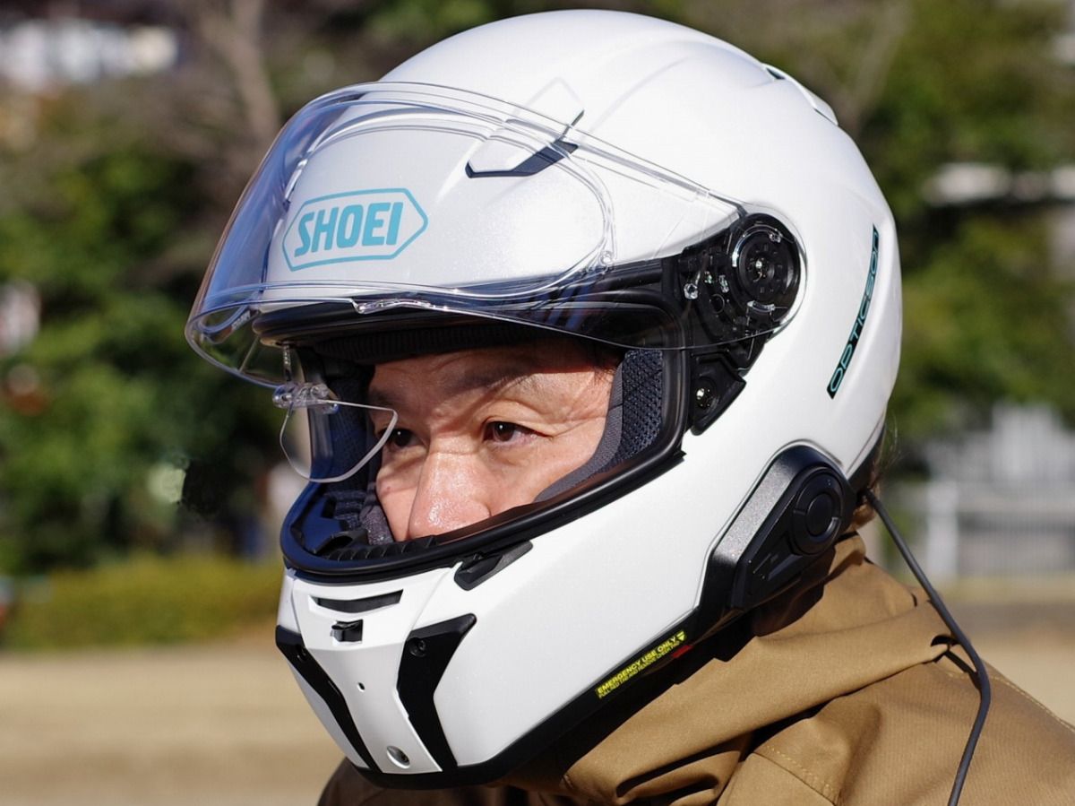 SHOEI 最新智慧型安全帽「OPTICSON」測試心得