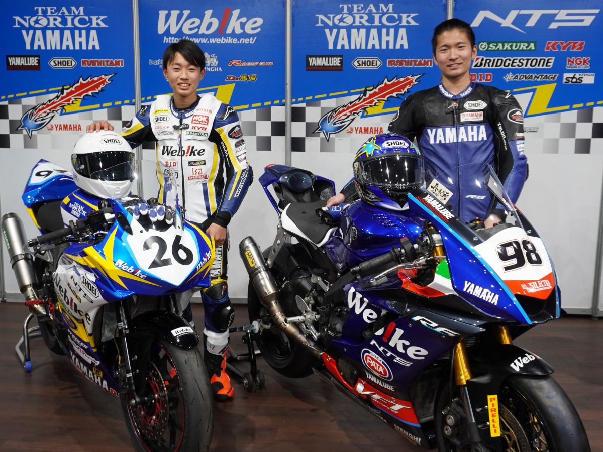 【Webike Team Norick YAMAHA】阿部典史之子真生骑登板欧洲SSP600赛事、久川铁平新血注入