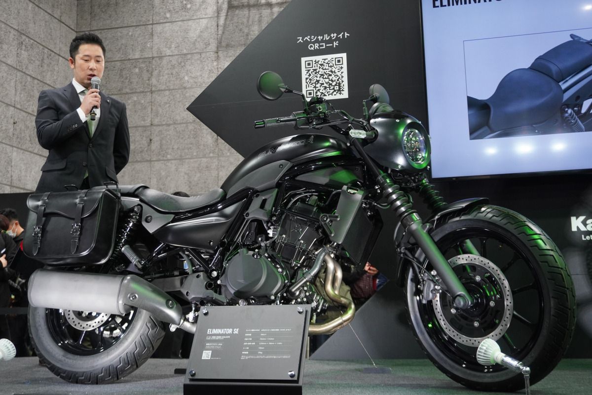 Kawasaki Eliminator 400/SE首度亮相！力量感外观搭载Ninja引擎