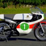 Yamaha歷史名車展會-經典V4二行程RD05A