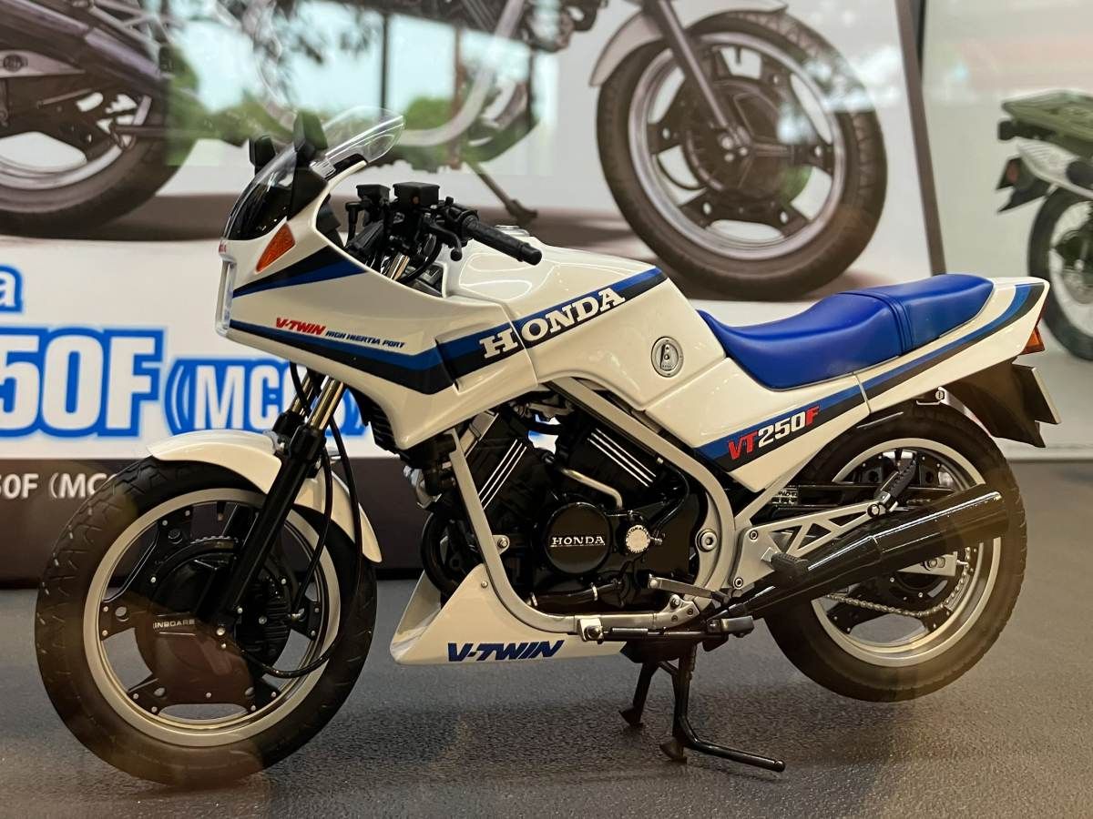 Hasegawa推出全新Honda VT250F模型,全新工艺造工更精巧!