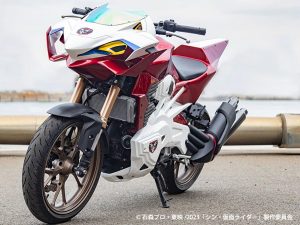 進入假面騎士的世界：「新・假面騎士」摩托車展開幕！
