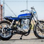 經典與現代的完美結合,CANDY Motorcycle Laboratory的SR400 Tracker改裝車