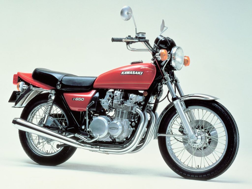 1978在日本發布的 Kawasaki Z650 B2