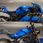 全罩式XSR900R!融合了經典YZF750跑車風格的潮流改裝