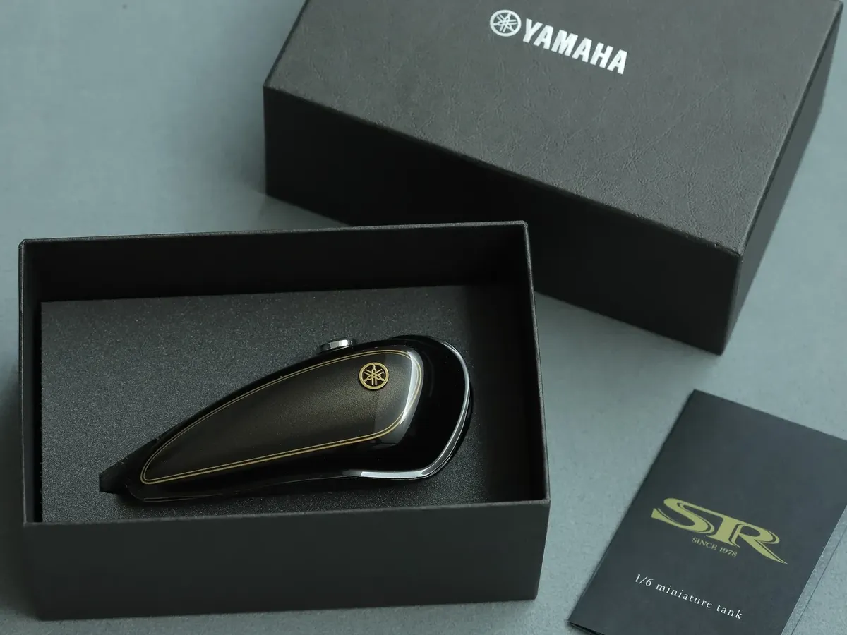 Yamaha推出SR400 1/6比例油箱模型，追求真实质感的匠心之作