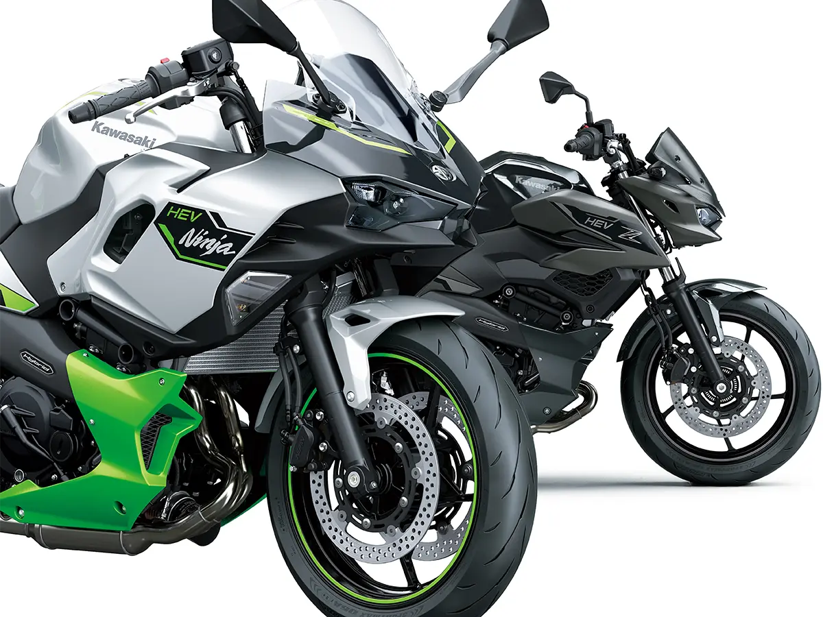 新时代的动力KAWASAKI Ninja 7/Z7 Hybrid，强力混合油电摩托车