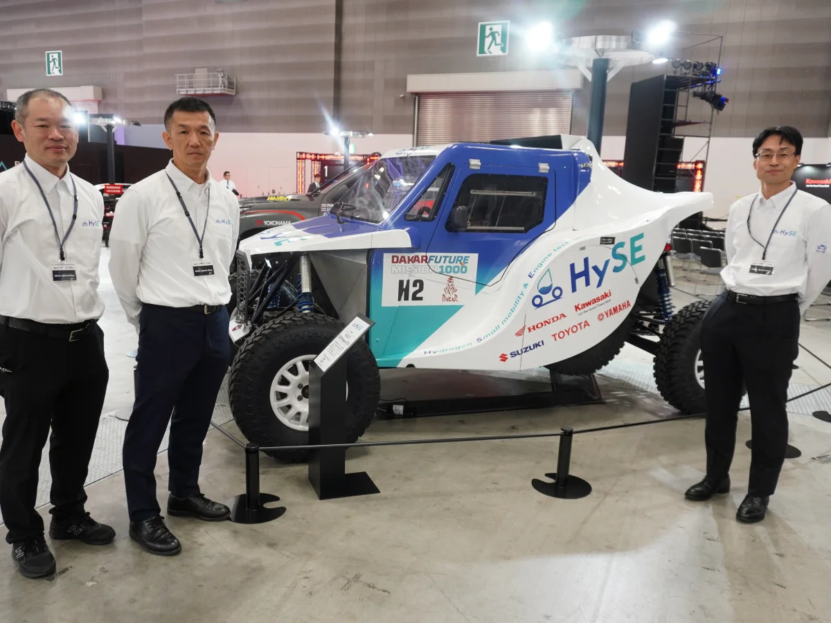 日本氫動力革命，「HySE X-1」越野車即將參戰2024達卡拉力賽