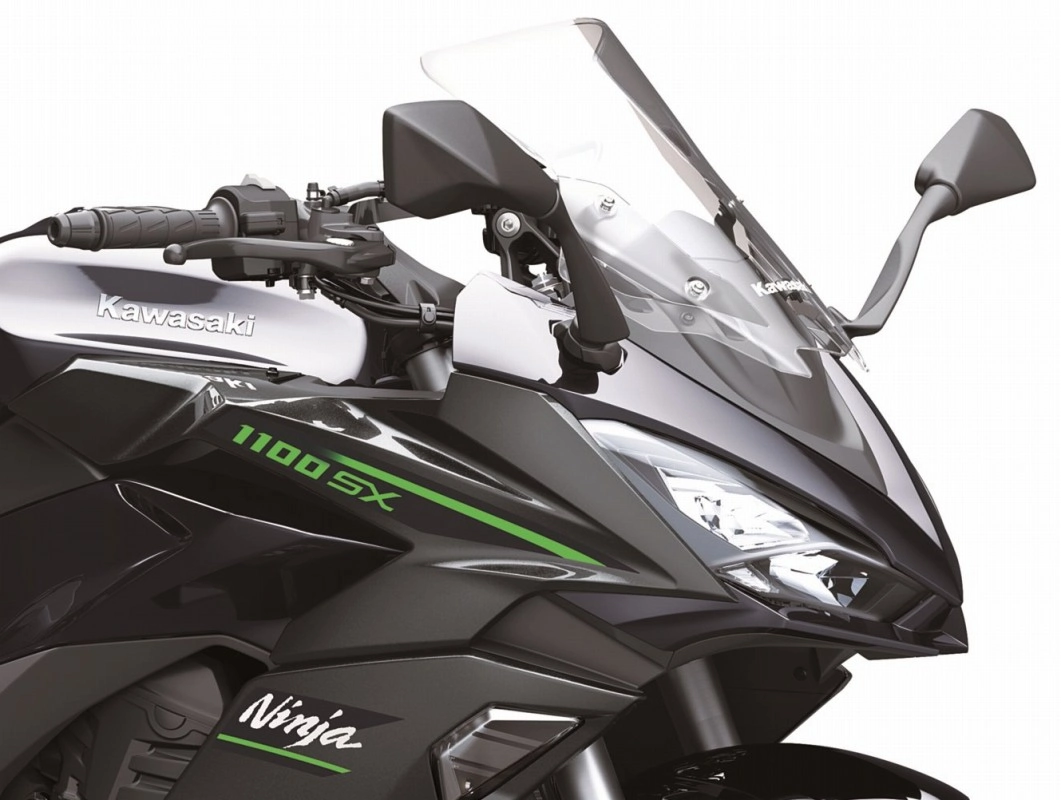 2025年全新 Ninja1100SX 亮相，排气量提升！新增豪华版Ninja1100SX SE