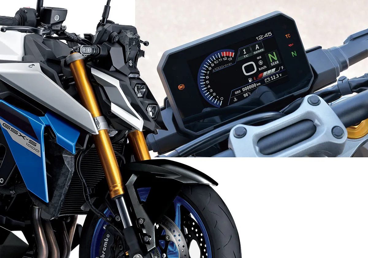 2025 Suzuki GSX-S1000 登場，全新5 吋 TFT 顯示器科技感再升級