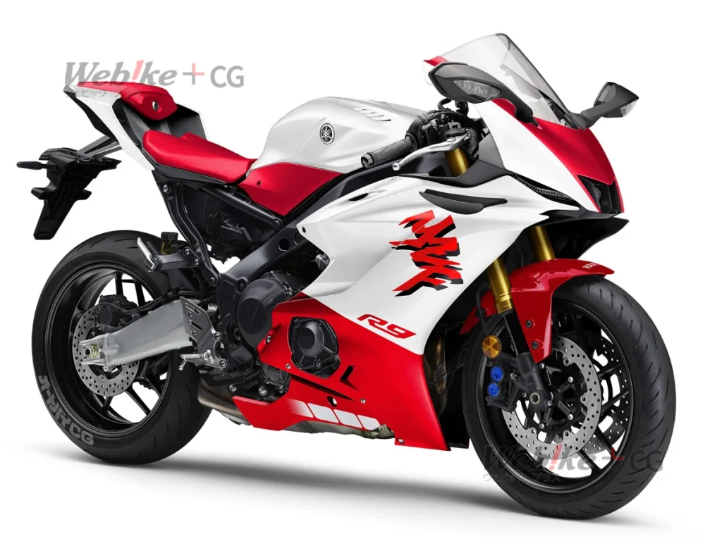 YZF-R9 [预期CG]， 以MT-09为基础的跑车车款，由编辑部制作CG。预计将安装与新款YZF-R1类似的定风翼。