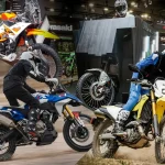 DR-Z4S、390 Adventure R、F450GS、KLE500,各品牌中量級越野滑胎冒險車齊聚2024米蘭車展