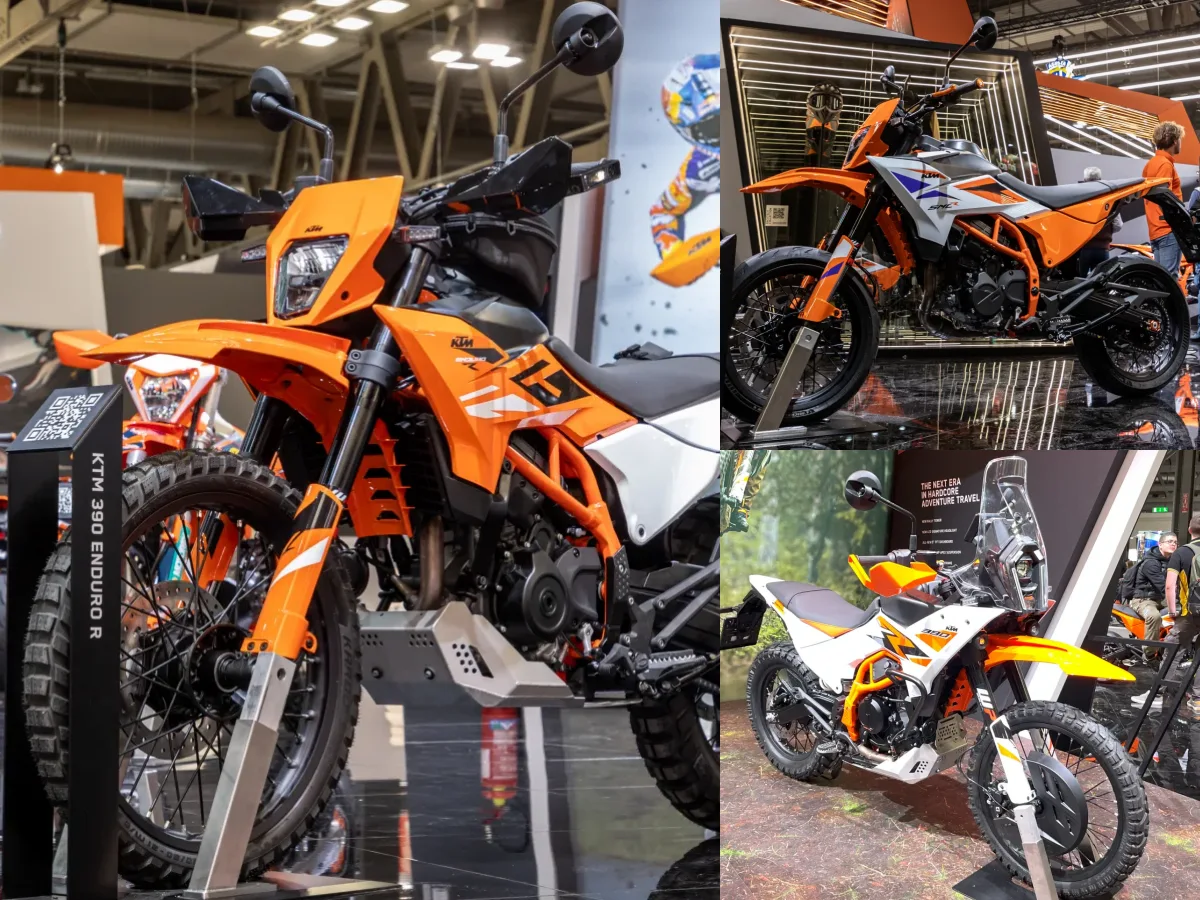 橘色风暴来袭！KTM 390 家族全新越野、冒险、滑胎车型亮相米兰