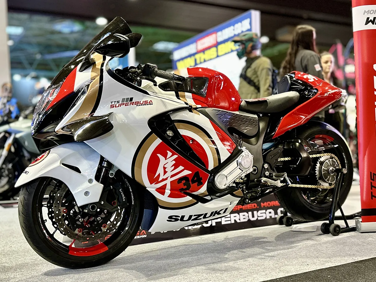 马力完胜Kawasaki H2R？！英国TTS推出终极“隼”SuperBusa 马力超过370匹！