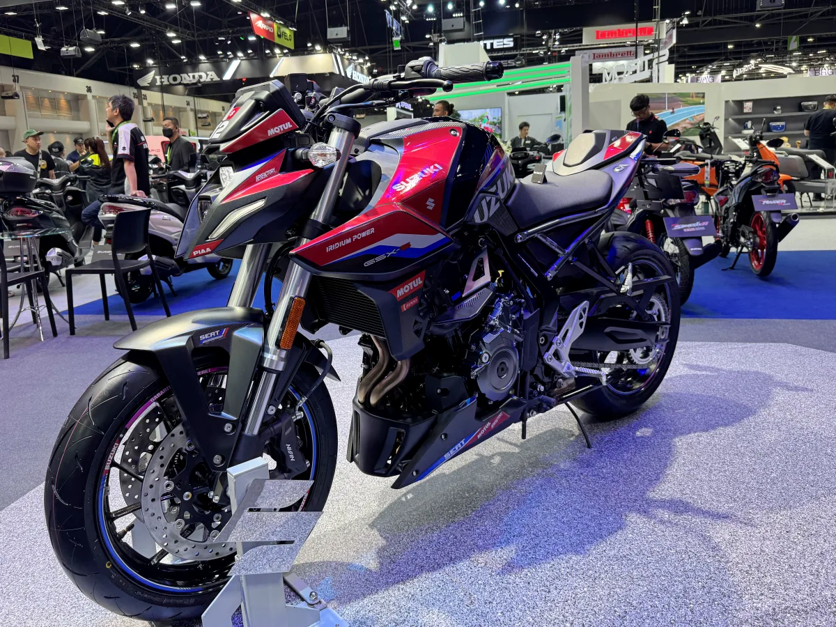 EWC 冠军涂装加持！GSX-8S SERT 特别版亮相泰国车展