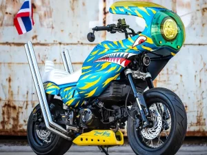 泰国Advance Automotive Accessory打造“Bōsōzoku暴走”Honda Monkey 125,东南亚掀起暴走族热潮!