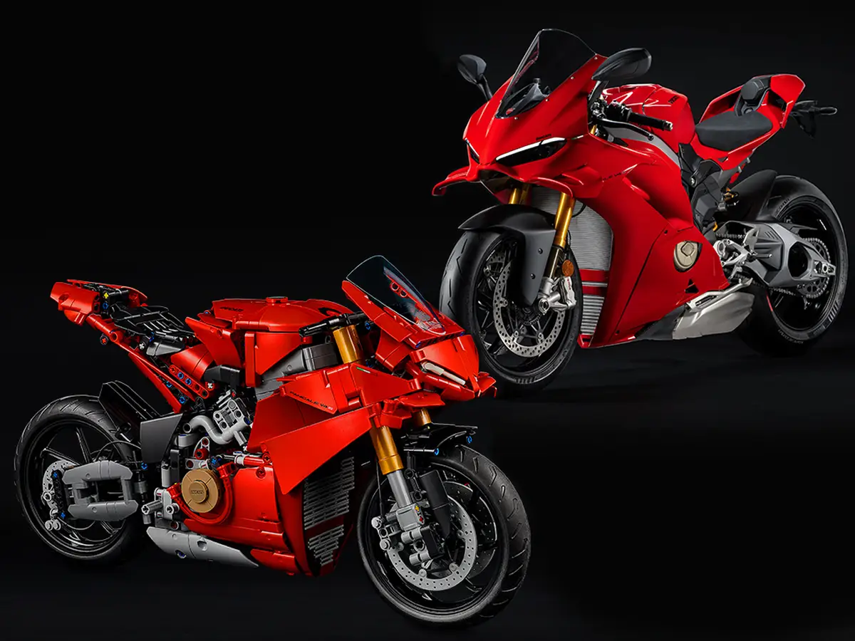 Ducati 车迷必定收藏！LEGO推出全新2025 Panigale V4 S 组装模型