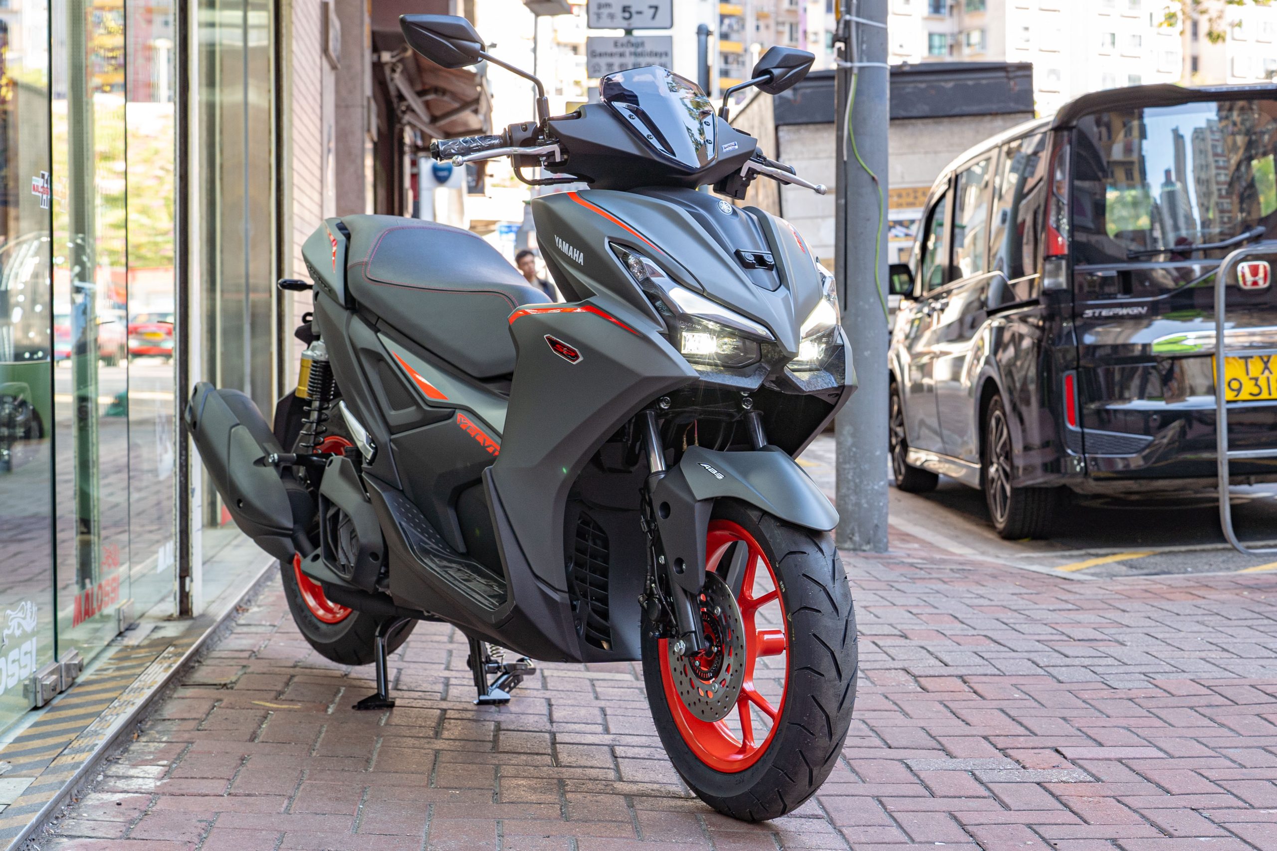 【實車開箱】搭載 YECVT、TFT 儀表！Yamaha 2025 Aerox Alpha 155性能再進化