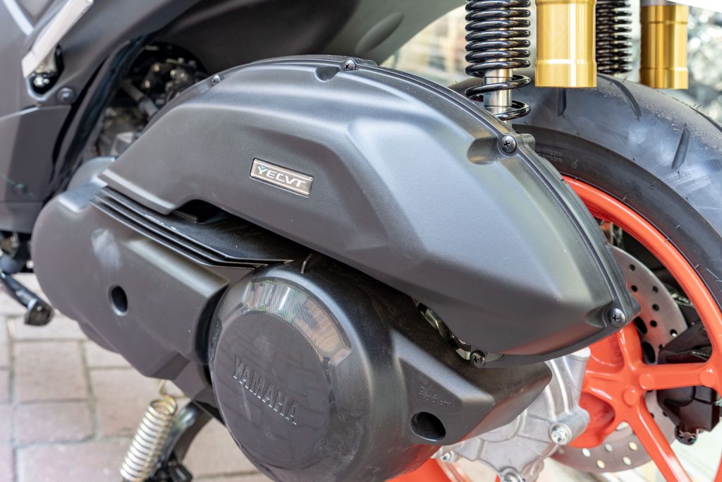 Yamaha Electric CVT (YECVT) 電子控制無段變速系統