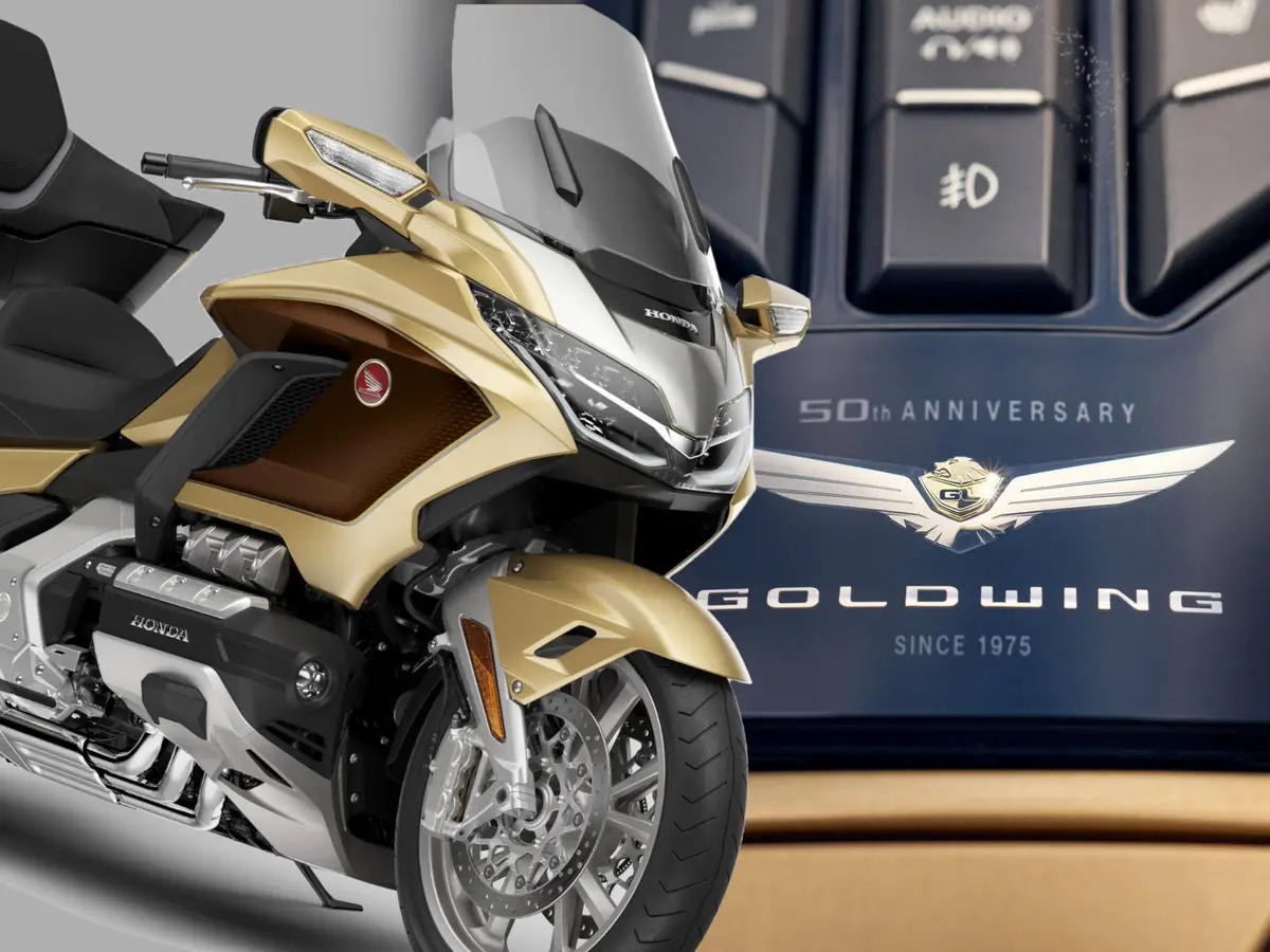 Honda Gold Wing 迎来50 周年！2025年款& 50 周年纪念款同步登场